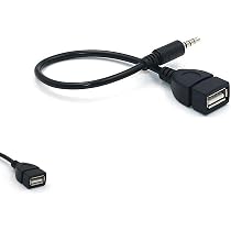 Amazon.co.jp: AUXオーディオジャックプラグからUSB 2.0メスへの変換